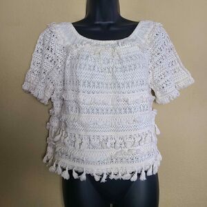Love Sam Crochet Top 